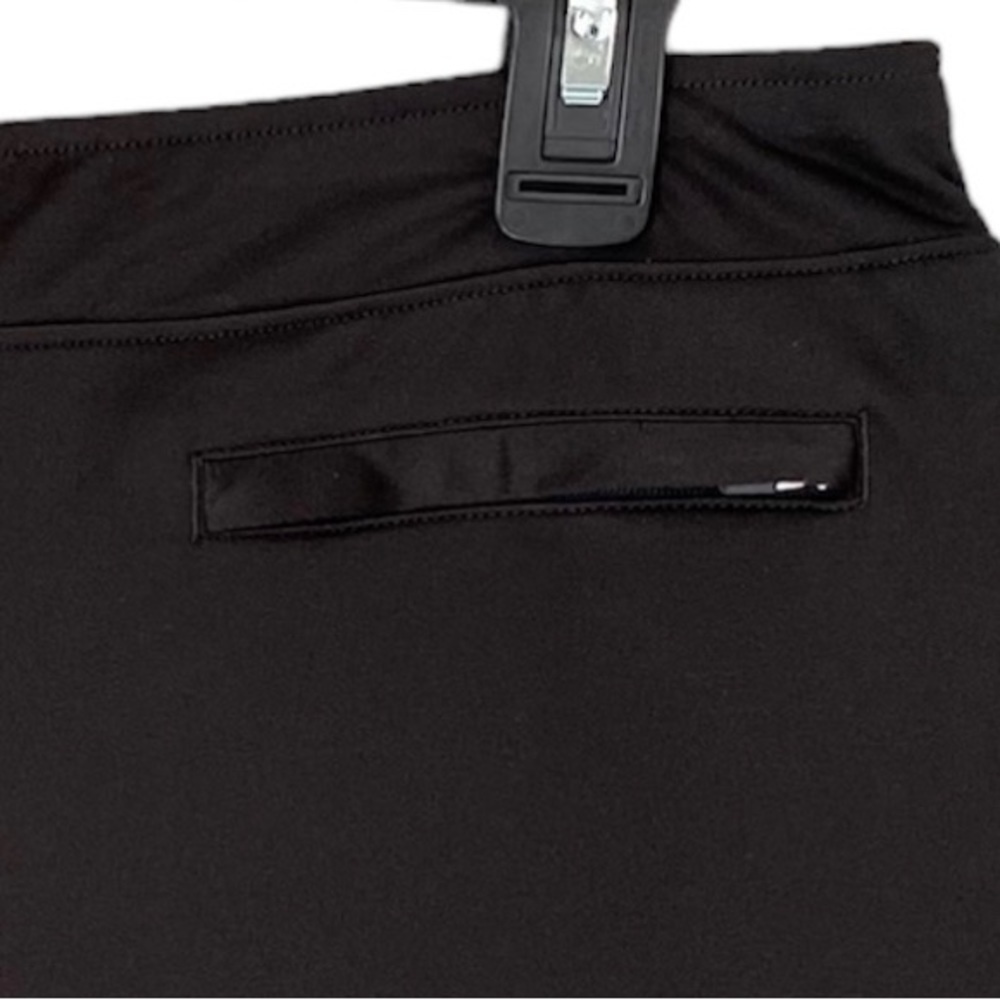 SLAZENGER Skort Hydro Dri Pleated Knit Golf Tennis Black White Women Size L - Picture 5 of 10